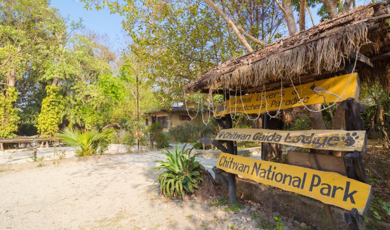 Chitwan Gaida Lodge - Animal Lovers & Birdwatchers Paradise Sauraha Buitenkant foto